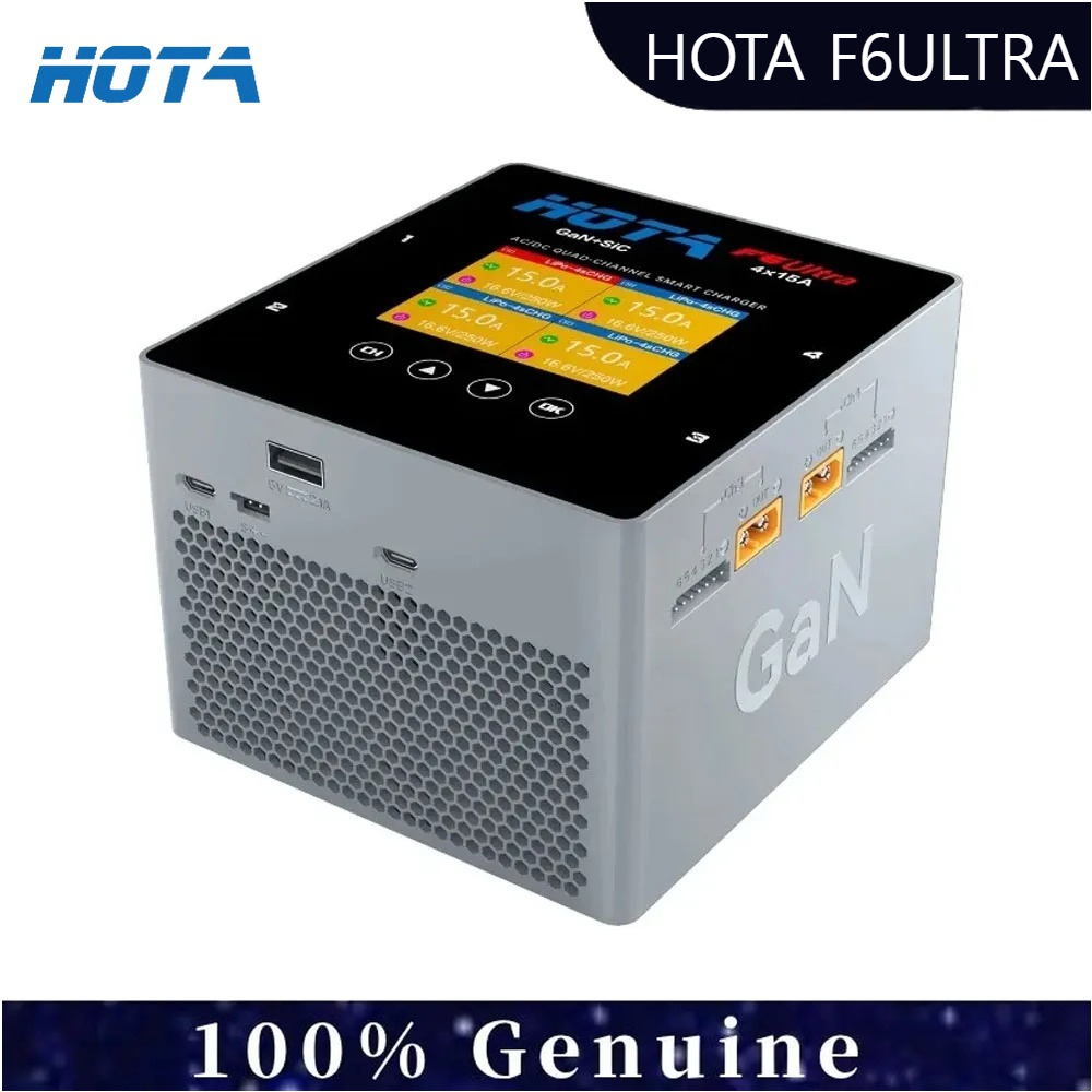 HOTA F6 อัลตร้าเครื่องชาร์จอัจ - Drone Battery Smart บทวิจารณ์และราคา