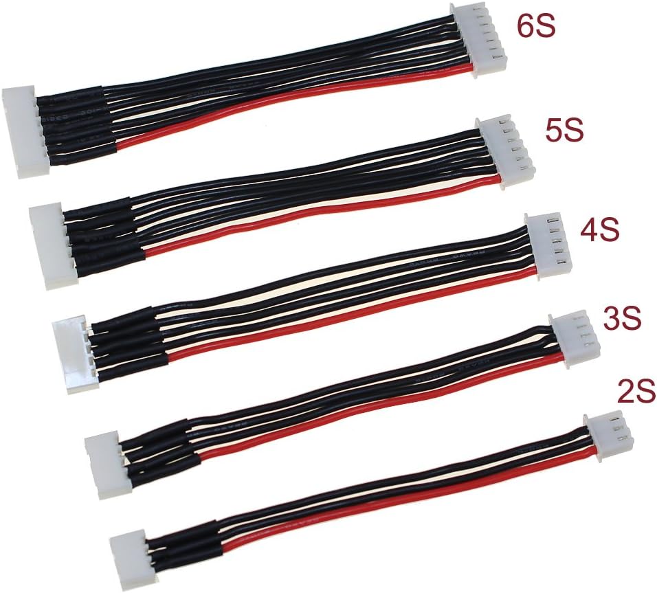 สายต่อแบตเตอรี่ JST-XH 2S 3S 4 - Drone Battery 4S บทวิจารณ์และราคา