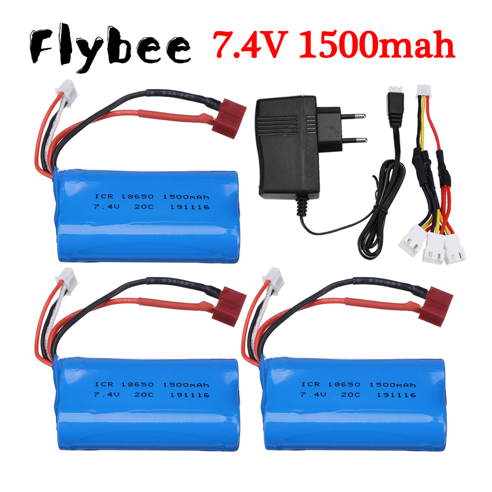 7.4V 1500Mah แบตเตอรี่ Li-Ion  - Drone Battery Li-Ion บทวิจารณ์และราคา