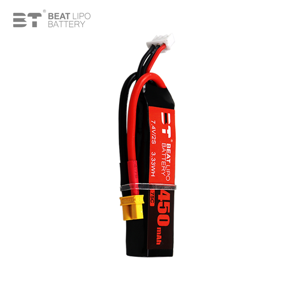 BEAT 2S 7.4V 450mAh 75C LiPo แ - Drone Battery Li-Ion บทวิจารณ์และราคา