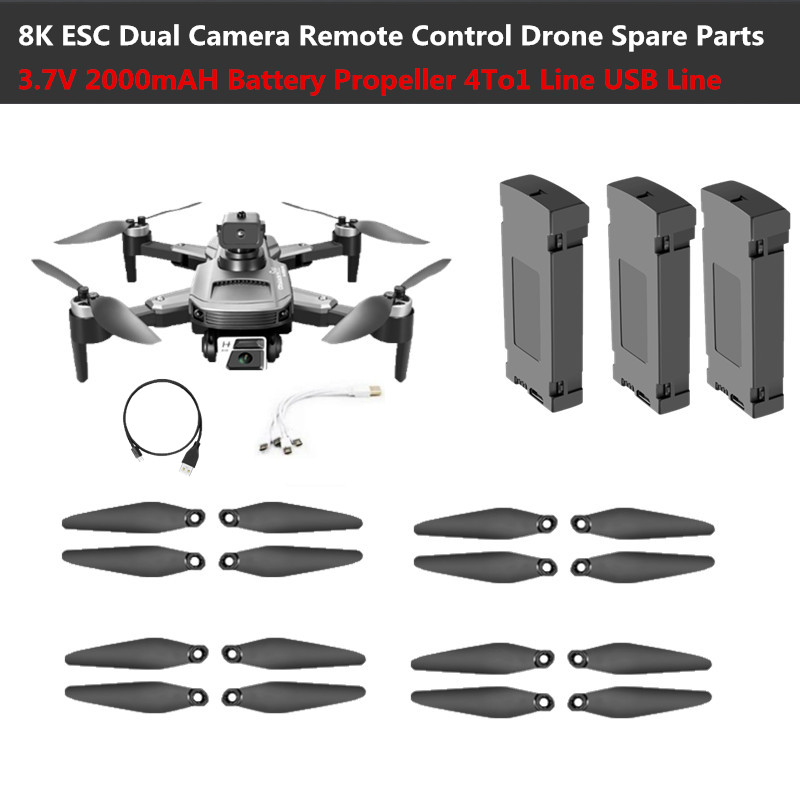 แบตเตอรี่โดรน S99 S99 MAX 8K E - Drone Battery Smart บทวิจารณ์และราคา