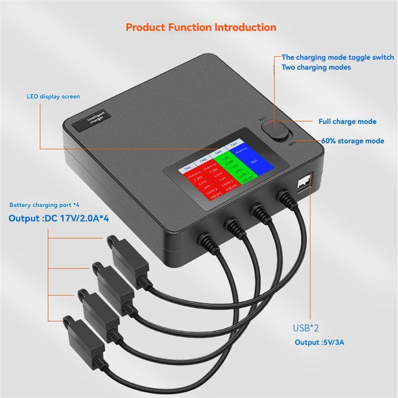 แบตเตอรี่ดิจิตอลคลาสสิก 6-in-1 - Drone Battery 3S บทวิจารณ์และราคา