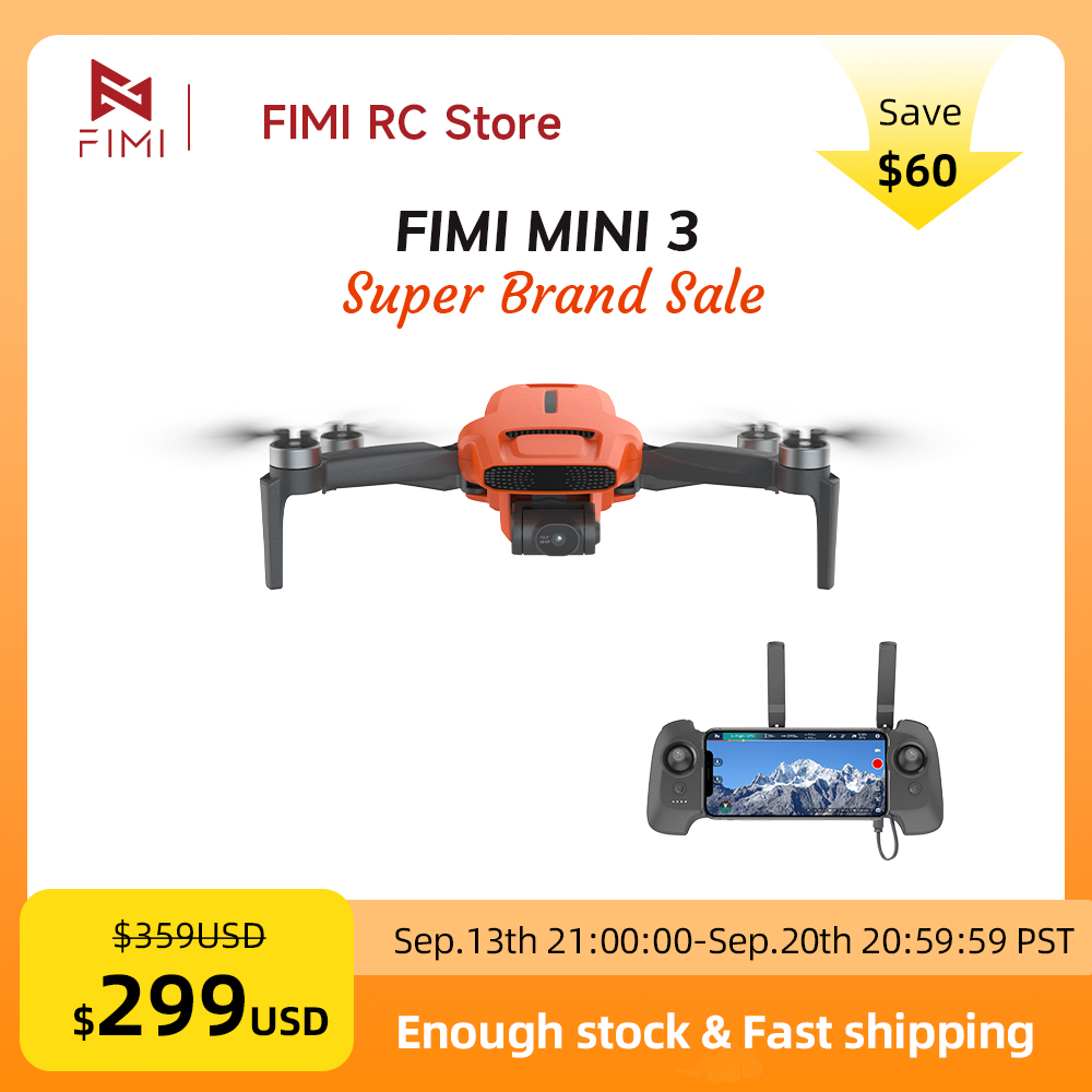 โดรน FIMI MINI 3 กล้อง 4K 60fp - Drone Battery Li-Ion บทวิจารณ์และราคา