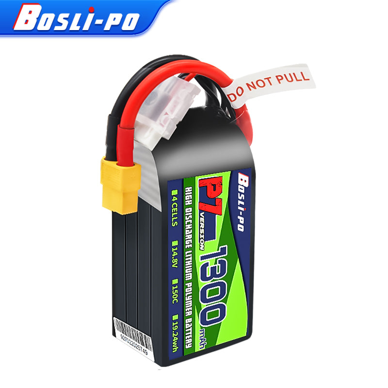 แบตเตอรี่ Boslipo P7 1300mAh 1 - Drone Battery 4S บทวิจารณ์และราคา