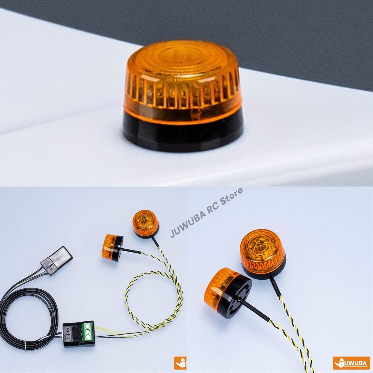 1/14 รุ่น RC LED 360 องศาหมุน  - Drone Battery Alarm บทวิจารณ์และราคา